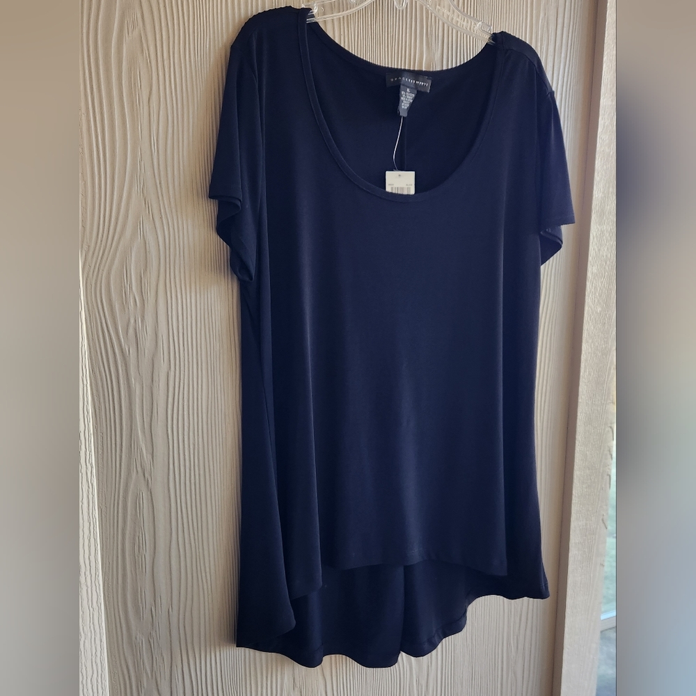 Grace Elements Black Tunic Top XL - Picture 7 of 14